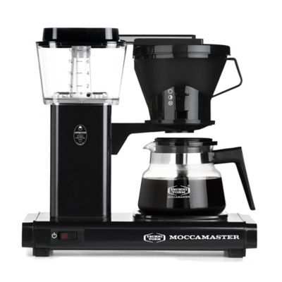 Technivorm Moccamaster 8-Cup Glass Carafe Coffee Brewer in Black - Bed Bath & Beyond